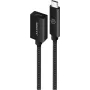 ALOGIC - Cable USB - USB-C (H) a USB-C (M) - USB 3.1 Gen 2 - 50 cm - negro (MU31CC-EXT-050BLK)