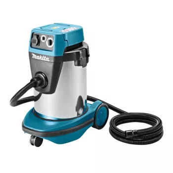 Aspirador Makita VC3210LX1 azul, plata