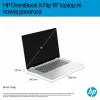 Portátil 2 en 1 HP OmniBook X Flip NG AI 16-as0003nw, pantalla táctil OLED 3K de 16 inch, 32GB RAM, 1TB SSD, Windows 11 Home, Ultra 7 258V, Glacier Silver