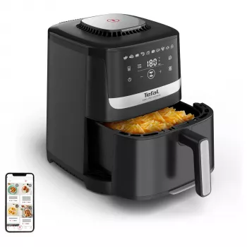 Freidora de aire Tefal Easy Fry Silence XL EY5528E0 — capacidad XL, freidora de aire caliente, funcionamiento silencioso