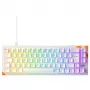 Teclado gaming mecánico Cherry K5 Pro TMR Compact 65% AZERTY RGB con cable USB naranja blanco