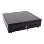 Cajón portamonedas electrónico Olympia LD 410A, carcasa de metal, negro, 415×410×104 mm