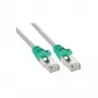 Cable de red crossover InLine Cat5e SF/UTP (S-FTP) RJ-45–RJ-45 0,25 m, gris