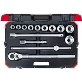 Juego de vasos Gedore R78004014 75 mm de altura