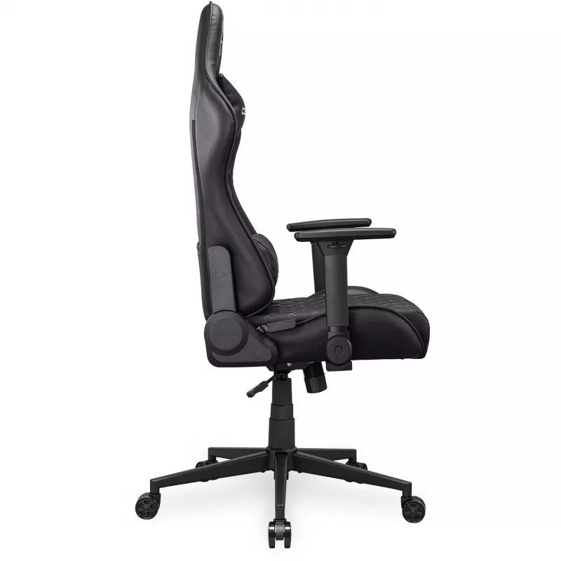 Silla gaming universal COUGAR Gaming ARMOR ONE V2 asiento acolchado negro oro
