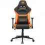 Silla gaming universal COUGAR Gaming Armor One V2 F asiento acolchado negro naranja