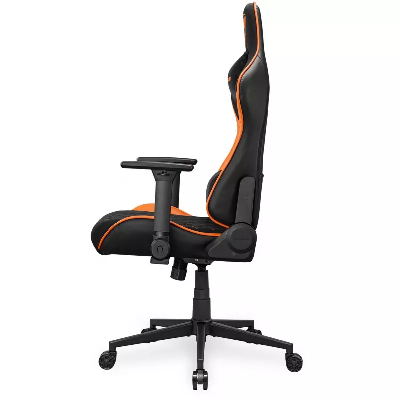 Silla gaming universal COUGAR Gaming Armor One V2 F asiento acolchado negro naranja