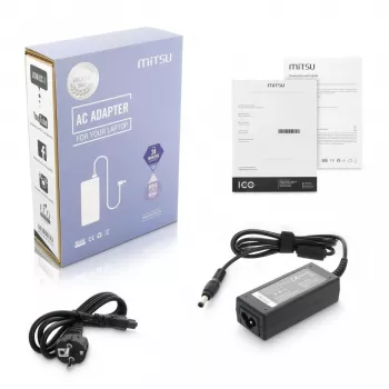 Cargador de portátil MITSU 20V 2A (5,5x2,5) compatible con MSI, Medion, Lenovo