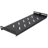 Extralink Lite 12U 530X400 Armario rack de pared negro con balda