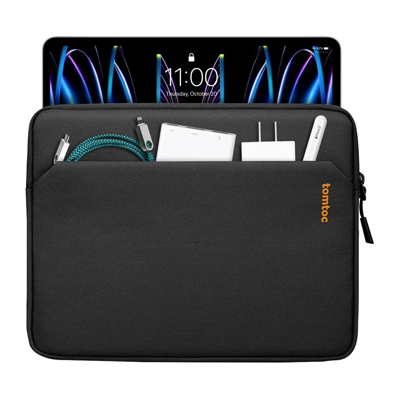 Funda para tablet Tomtoc Light-B1 para tablets de 11 pulgadas, negra
