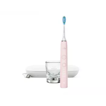 Cepillo de dientes eléctrico sónico Philips DiamondClean 9000 HX9911/29 — para adultos, batería de Li‑Ion integrada, modos Soft y Normal, rosa