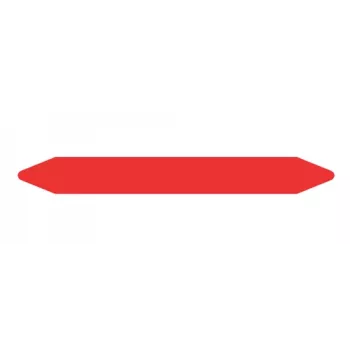 Etiquetas autoadhesivas de marcado de tubos Brother LTZ14026FPIP rojo 26 x 250 mm, 351 uds.