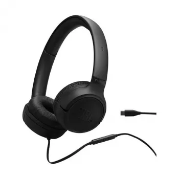 Auriculares con cable JBL Tune 530C USB-C — auriculares over-ear, 20–40000 Hz, negro