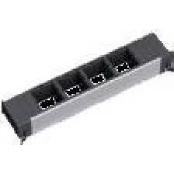 Alargador de corriente Bachmann 909.000 Interior Negro Aluminio