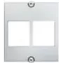 Placa de pared / tapa de interruptor Bachmann 917.158 para tomas RJ‑45, Blanco