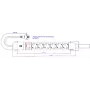 Regleta de enchufes Bachmann PRIMO2 6xCEE7/3 350.012 (350.012)