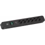 Regleta de enchufes Bachmann PRIMO 2 Negro 6 tomas AC 2 m