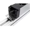 Regleta de enchufes Bachmann STEP ALU 1x USB 1x módulo personalizado 2x toma