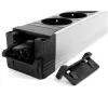 Regleta de enchufes Bachmann STEP ALU 1x USB 1x módulo personalizado 2x toma