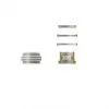 Thermal Grizzly DeltaMate Pass Through – conector de refrigeración líquida, níquel mate, 1 ud. (TG-DM-FIT-0216)