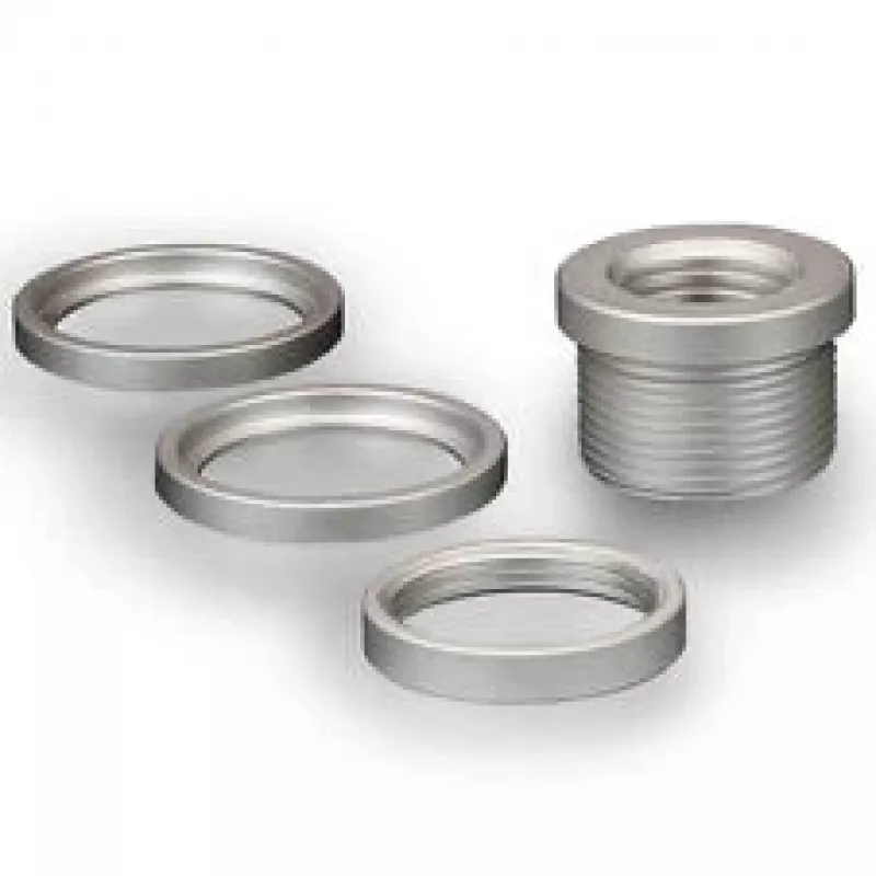 Thermal Grizzly DeltaMate Pass Through – conector de refrigeración líquida, níquel mate, 1 ud. (TG-DM-FIT-0216)