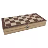 Extralink Toys Ajedrez de madera 3W1 Damas + AJEDREZ + Backgammon