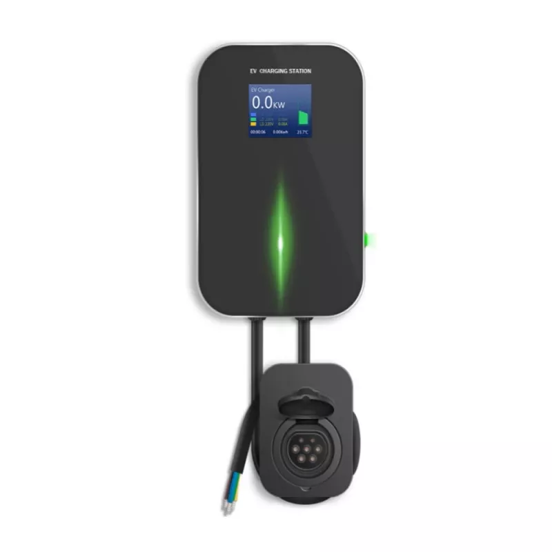 Extralink BS20-BA-22kW-APP Cargador de coche eléctrico tipo A 32A 22kW, 3 fases, pantalla LCD, app, 6,1 m
