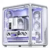 Caja para PC Jonsbo X400, torre Midi, ATX, cristal templado – blanca