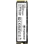 Transcend MTE712A - SSD - cifrado - 512 GB - Interno - M.2 2280 (doble cara) - PCIe 4.0 x4 (NVMe) - AES de 256 bits - Self-Encrypting Drive (SED), TCG Opal Encryption 2.0 (TS512
