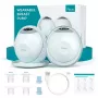 Paruu P20 Extractor de leche portátil manos libres Verde pack doble