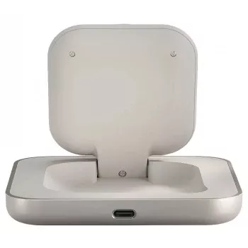 Cargador magnético inalámbrico de sobremesa Zens ZESC20W/00 — blanco, carga inalámbrica de 15W compatible con MagSafe