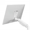 Soporte para monitor GEMBIRD MA-DA2-06-W para pantallas de 17–32 pulgadas, montaje en pinza de mesa/barra, blanco