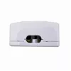 Toma de red blindada de pared GEMBIRD 2×RJ45 Cat6A FTP