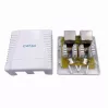 Toma de red blindada de pared GEMBIRD 2×RJ45 Cat6A FTP