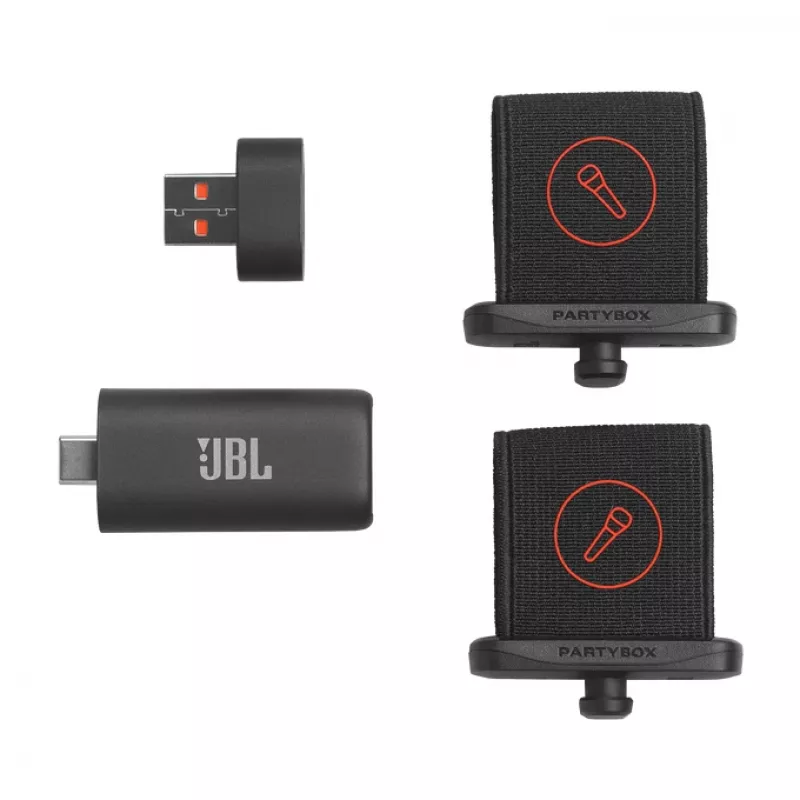 JBL EasySing Mics Set de micrófonos Negro
