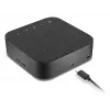 Lenovo 4Y71Q47766 — Manos libres para PC Bluetooth, USB-C, batería de Li-Ion 4215 mAh, negro