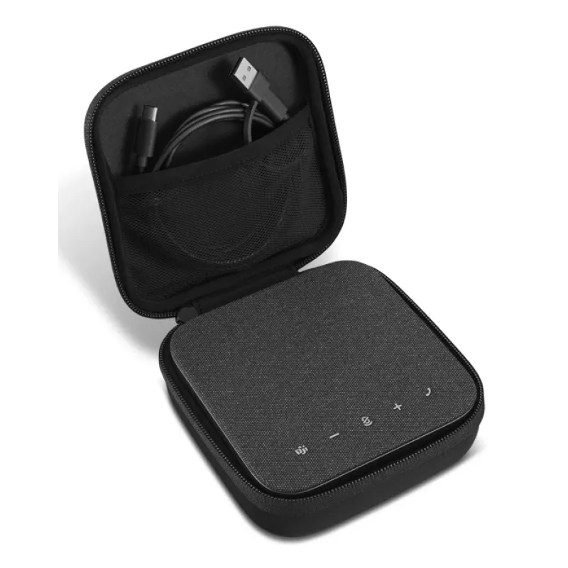 Lenovo 4Y71Q47766 — Manos libres para PC Bluetooth, USB-C, batería de Li-Ion 4215 mAh, negro