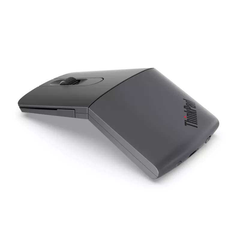 Ratón inalámbrico ambidiestro Bluetooth Lenovo 4Y51T62792 — LED IR, 4000 DPI, 7 botones, rueda, gris