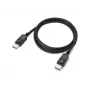 Cable DisplayPort Lenovo 4X91U92142 — DisplayPort a DisplayPort, 1,8 m, negro