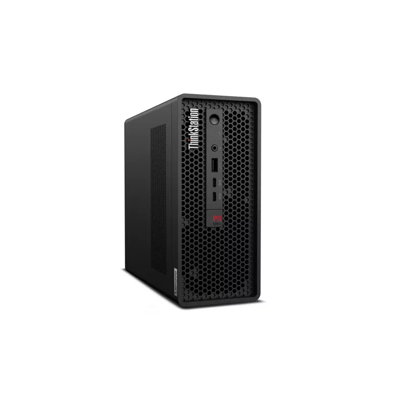 Lenovo ThinkStation P3 Ultra SFF Gen 2 Intel Core Ultra 7 265 16 GB DDR5-SDRAM 1 TB SSD Windows 11 Pro Estación de trabajo negra
