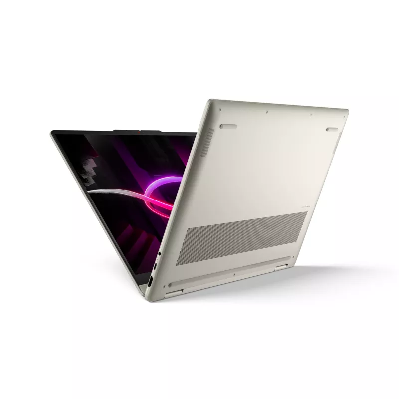 Lenovo Yoga 7 2 en 1 16AGP11 Copilot+ PC AMD Ryzen™ AI 7 445 Híbrido (2 en 1) 40,6 cm (16 inch) Pantalla táctil 2.8K 16 GB LPDDR5x-SDRAM 1 TB SSD Wi-Fi 7 (802.11be) Windows 11 Home alemán Seashell (color)