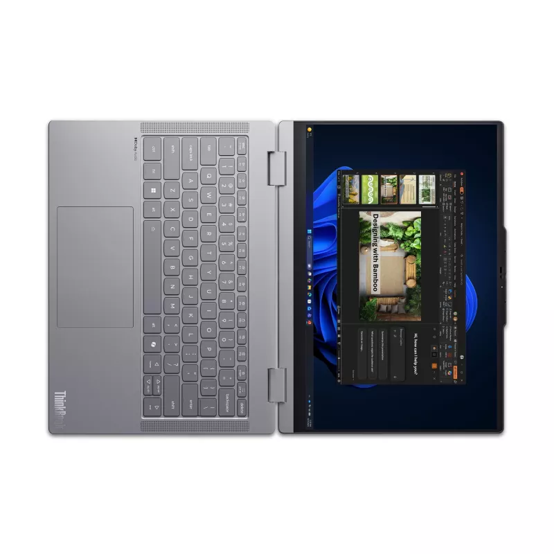 Portátil híbrido 2 en 1 Lenovo ThinkBook 14 G6 IPL Copilot+ — Intel Core Ultra 5 325, 14 inch WUXGA táctil, 16 GB DDR5, 512 GB SSD, Windows 11 Pro, gris