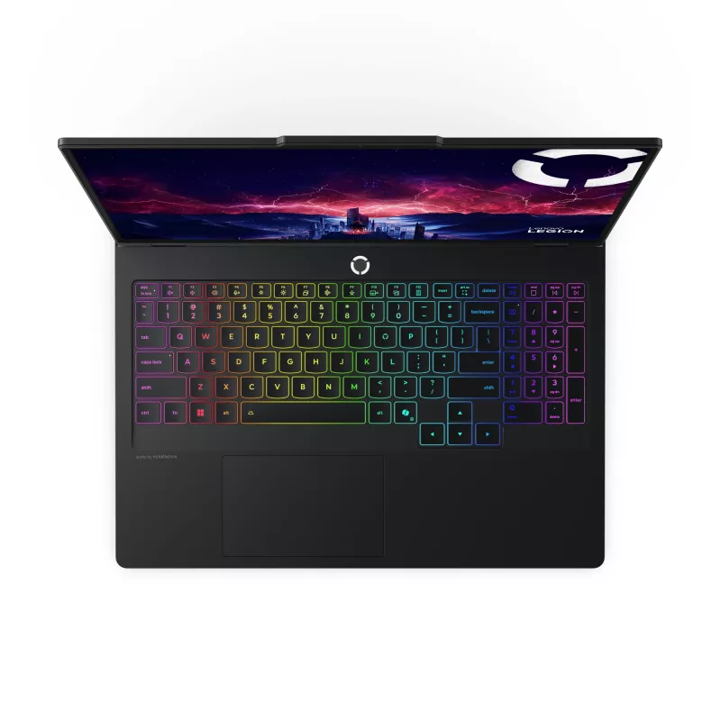 Portátil Lenovo Legion Pro 5 16AFR10 AMD Ryzen™ 9 9955HX 40,6 cm (16 inch) WQXGA 32 GB DDR5-SDRAM 1 TB SSD NVIDIA GeForce RTX 5070 Wi-Fi 7 (802.11be) Windows 11 Home alemán negro