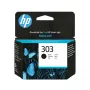 Cartucho de tinta HP 303 negro original — tinta negra pigmentada, capacidad estándar, pack individual, ~200 páginas