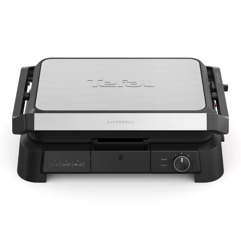 Parrilla de contacto Tefal SuperGrill 3-in-1 XL GC520DE0