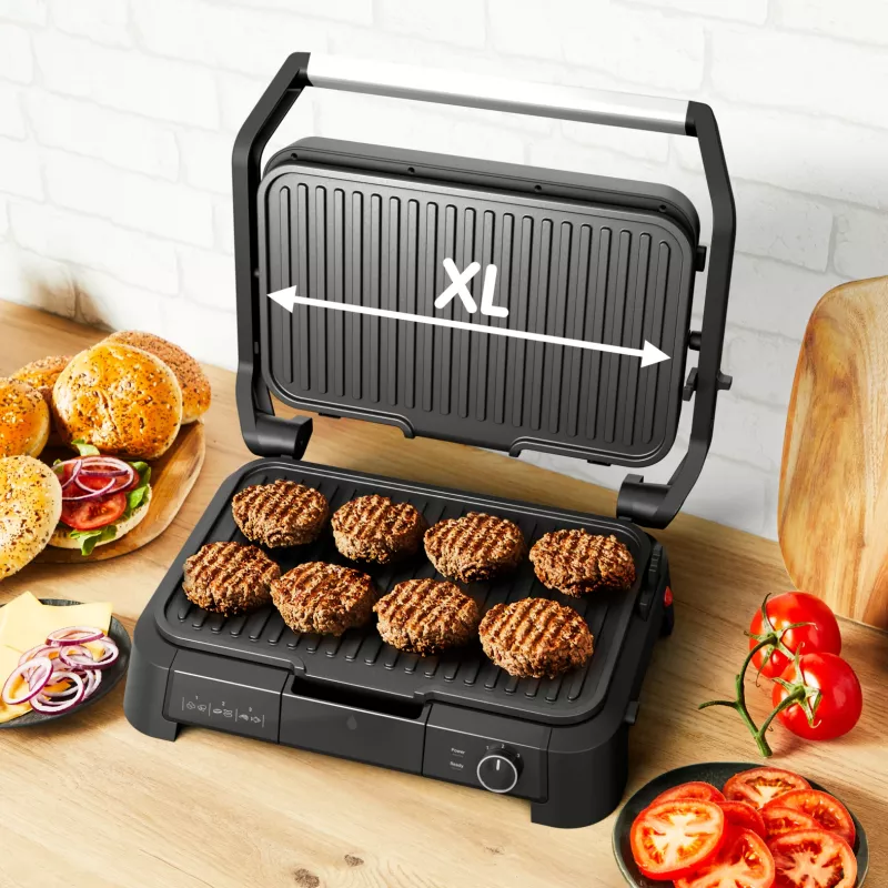 Parrilla de contacto Tefal SuperGrill 3-in-1 XL GC520DE0