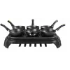 Wok Tefal WokParty Duo PY5828 negro, acero inoxidable 1000 W
