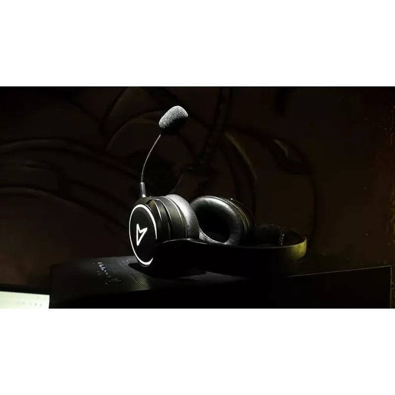 Auriculares Lexip Voyager con cable e inalámbricos diadema gaming Bluetooth negro
