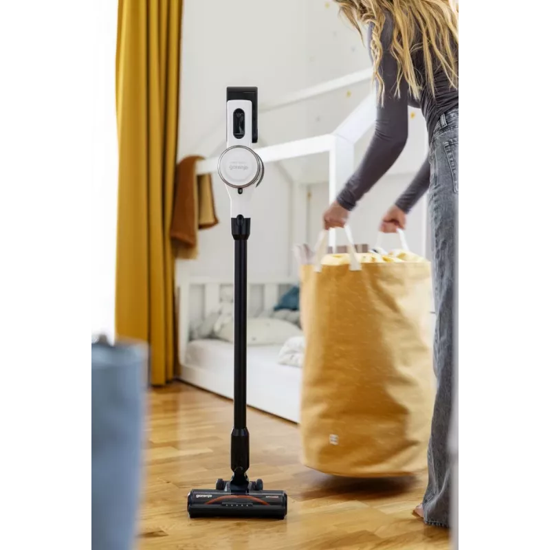 Gorenje SVC222230AEW aspirador de escoba 2 en 1 de batería en seco sin bolsa 0,701 l 150 W blanco