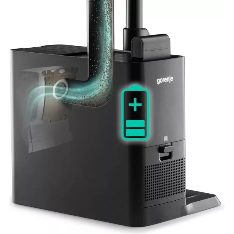 Gorenje SVC296749NEBL aspirador de escoba 2 en 1 de batería en seco HEPA sin bolsa 0,6 l 550 W antracita